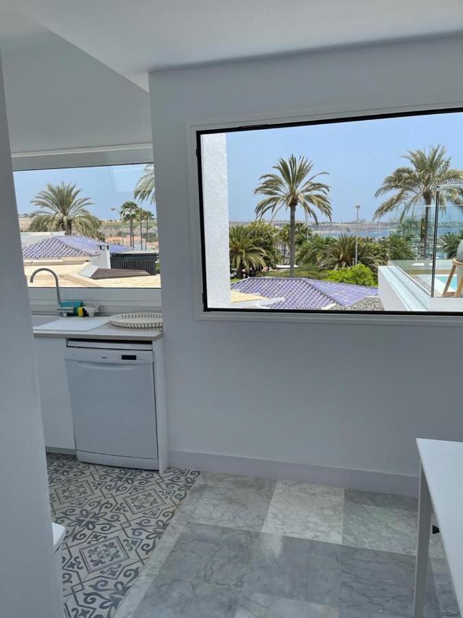 Pasitoblanco Porto Mare 45 Seaview Villa Private Heated Pool Pasito Blanco Exterior foto