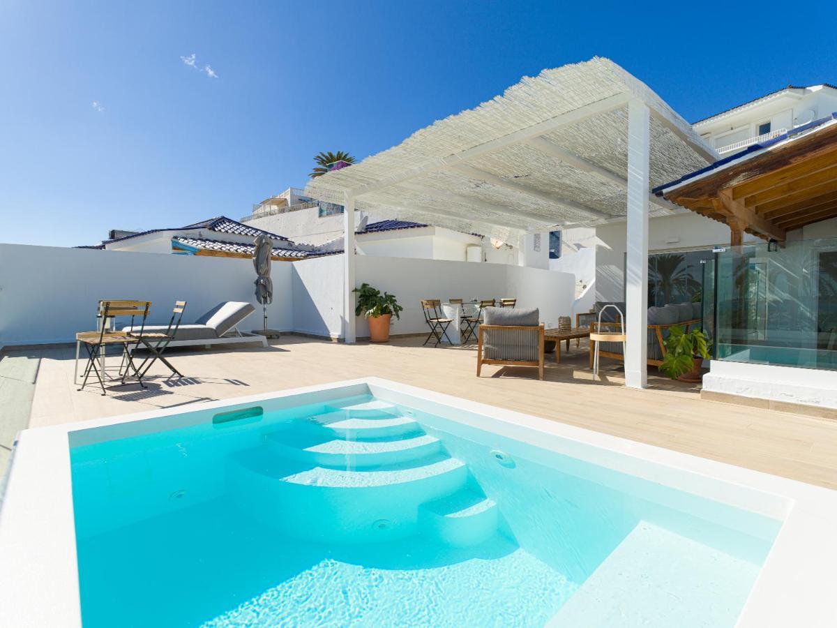 Pasitoblanco Porto Mare 45 Seaview Villa Private Heated Pool Pasito Blanco Exterior foto