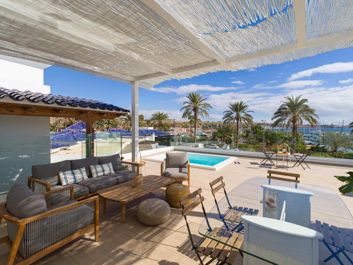 Pasitoblanco Porto Mare 45 Seaview Villa Private Heated Pool Pasito Blanco Exterior foto